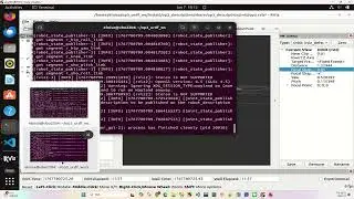 Demonstration of OP3 Visualization in RViz Using ROS 2(on vb)
