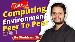 8.9 | Computing environment |Traditional computing| Client Server computing | Peer to Peer computing
