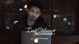 ☹️Long Distance Relationship😍Video Call #painful 💞Whatsapp Status💞Tamil💞Little Princess💞 #sumieditz