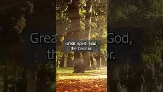 Gichi-Manidoo: The Great Spirit ✨🌿