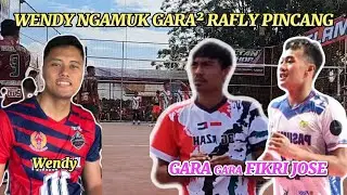 Wendy tectona ngamuk Setelah Rafly subang pincang Gara&sup2; Fikri jose ??