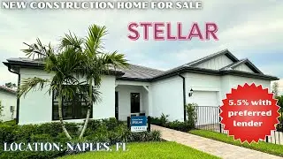 New Construction Home in Naples, FL | Special Incentives and Offers Available | New House Tour