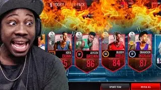 ОТКРЫТИЕ НАБОРА ЭЛИТНЫХ НОВИЧКОВ И НОВЫЙ СОСТАВ НОВИЧКОВ! NBA Live Mobile 16, игровой процесс, эп...