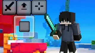 Destroying Hive Bedwars MOBILE Sweaty gameplay