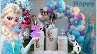 Fiesta de Cumplea&ntilde;os de Frozen para ni&ntilde;as| FROZEN  BIRTHDAY PARTY