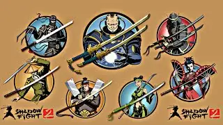 Всё катана против всех боссов || Shadow Fight 2