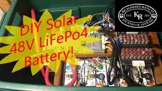 DIY LiFePo4 48V battery - full build - EVE 105Ah cells