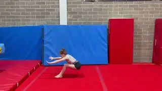 Backward roll to handstand