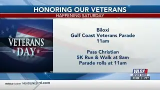THIS WEEKEND: Celebrating veterans on the Coast ahead of Veterans Day