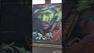 Уличное искусство: фреска в Уэстон-сьюпер-Мэр