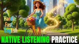 Fast Native English Listening Practice | Fill in the Blanks + Listen & Repeat