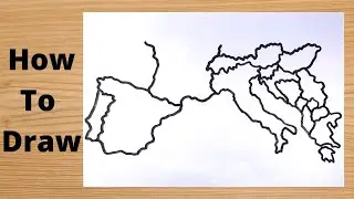 How to Draw The Map of Southern Europe