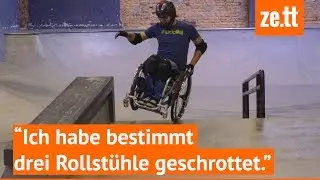David Lebuser ist Deutschlands bester Rolli-Skater