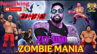 ZOMBIE MANIA 🔥 ZEY USO 🙌😤 | @fennyking WWE MAYHEM GAMEPLAY | #wwemayhem #bringonthemayhem #wwe ##yt 