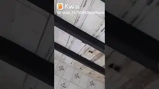 trabalho de refor&ccedil;o em laje que est&aacute; v&aacute; com risco de cair.