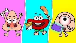 Keep Your Eyes Healthy - Sick Song - Eat Healthy - Healthy Habits - Nursery Rhymes - Kids Songs