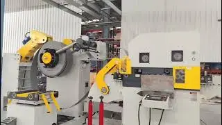 High Tensile Thick Sheet 3 in 1 uncoiler straightener feeder (NCDSF4-400A  400*8.0mm)