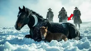 They Tried to Help a Dying Mustang &mdash; Then Realized He Was Shielding Something No One Could Explain