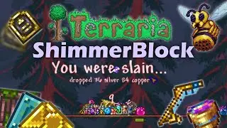 Skyblock in Mediumcore was a Mistake | ShimmerBlock Part 2