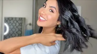 كيرلي للشعر القصير| روتيني للشعر بعد الحمام | Beach waves