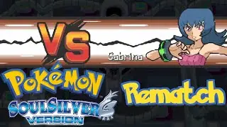 Sixth Kanto Gym Leader Battle: Sabrina (Rematch) - Pokemon HeartGold & SoulSilver
