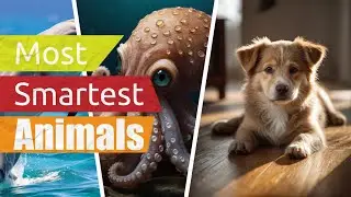 TOP 10 Most Smartest Animals | English | Peak Ranking