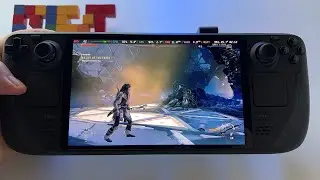 Horizon Forbidden West + HDR + Frame Generation on Steam Deck Oled