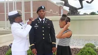 2nd Lieutenant Kimbrough ARMY OCS Graduation