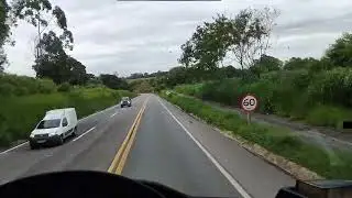 Ainda tem chão até o destino de Minas vs estado de São Paulo est#rotasbrasil #viagem  #reflexão 