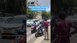 Mumbai Carnac Bridge Open For Public #shorts #trending
