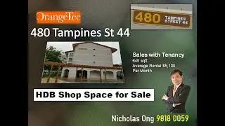 HDB Shop Space for Sale 480 Tampines St 44 Nicholas 98180059