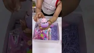 Making Adorable Kids Gift Hampers | Hello Kitty, Unicorn & More | Angroos Minis 🎁✨