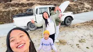 Banepa to kalinchok 🌨️❄️🥰🥰❄️❄️