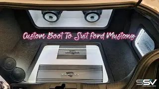 Custom Car Audio To Suit Ford Mustang | SSV Street Sound & Vision