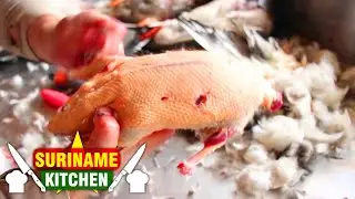 Doksa Masala | Eend In Massala Suriname Stijl | Cooking Duck Desi Style In Masala | Suriname Kitchen