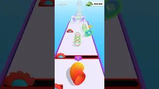 Circle Stack Run - iOS Android Gameplay Walkthrough #74 #shorts