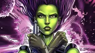 Happy Color App | Marvel Guardians of the Galaxy | Gamora | Color By Numbers | Animated