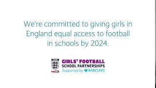 Let&rsquo;s make this season #AllToPlayFor with the FA Girls&rsquo; Football School Partnerships