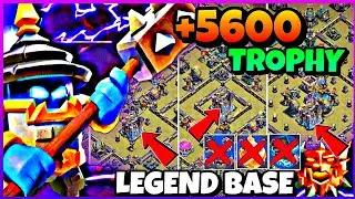 5600+ TROPHY TH18 LEGEND LEAGUE BASE | Anti Meteor Golem Cwl Base Layout | TH18 WAR BASE LINK