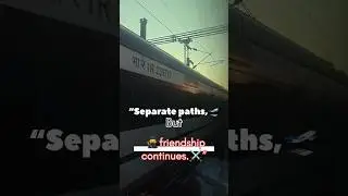 🥷 दोस्ती | Friendship Separation Story #viral #friends #dost #travel #shorts #song #love #music #sad