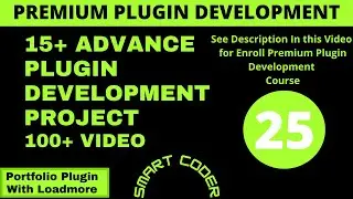 WordPress Premium Plugin Development Tutorials Bangla #25 loadmore button in portfolio wp
