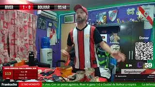 RIVER VS CIUDAD DE BOLIVAR  - REACCI&Oacute;N   - FRANKUCHO EN VIVO  🔴