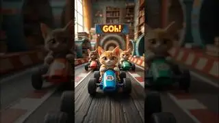 FAST & FURRY OUS CAT RACING CHALLENGE! 🏁🐱💨