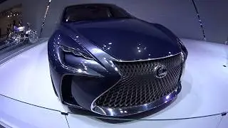концепт лексуса лф фц 2016, 2017 Lexus LF FC concept,  luxury biggest sport sedan Lexus LF FC