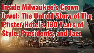 Behind the Scenes at The Pfister Hotel | 130 Years of Style, Presidents & Milwaukee Legends