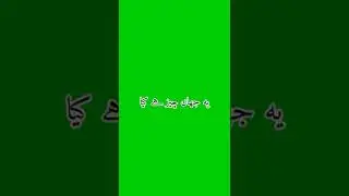 Ki Muhammad Say Wafa Tu Nay To Hum Teray Han Green Screen Islamic Status Whatsapp Shoaib Write2