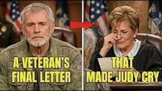 Judge Judy Breaks Down in Tears After Reading Homeless Veteran&rsquo;s Secret Letter