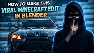 How to Make This VIRAL Minecraft Animation in Blender | Beginner Friendly Tutorial