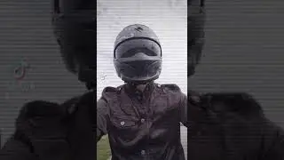 Riding with BMW G310R, Scorpion exo combat helmet