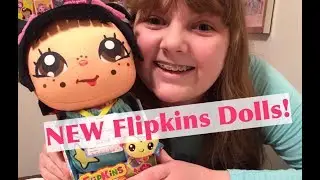 NEW FlipKins Surprise Dolls with Pocket Cuties by Flip Zee Girls &ndash; Unboxing, Review & Giveaway